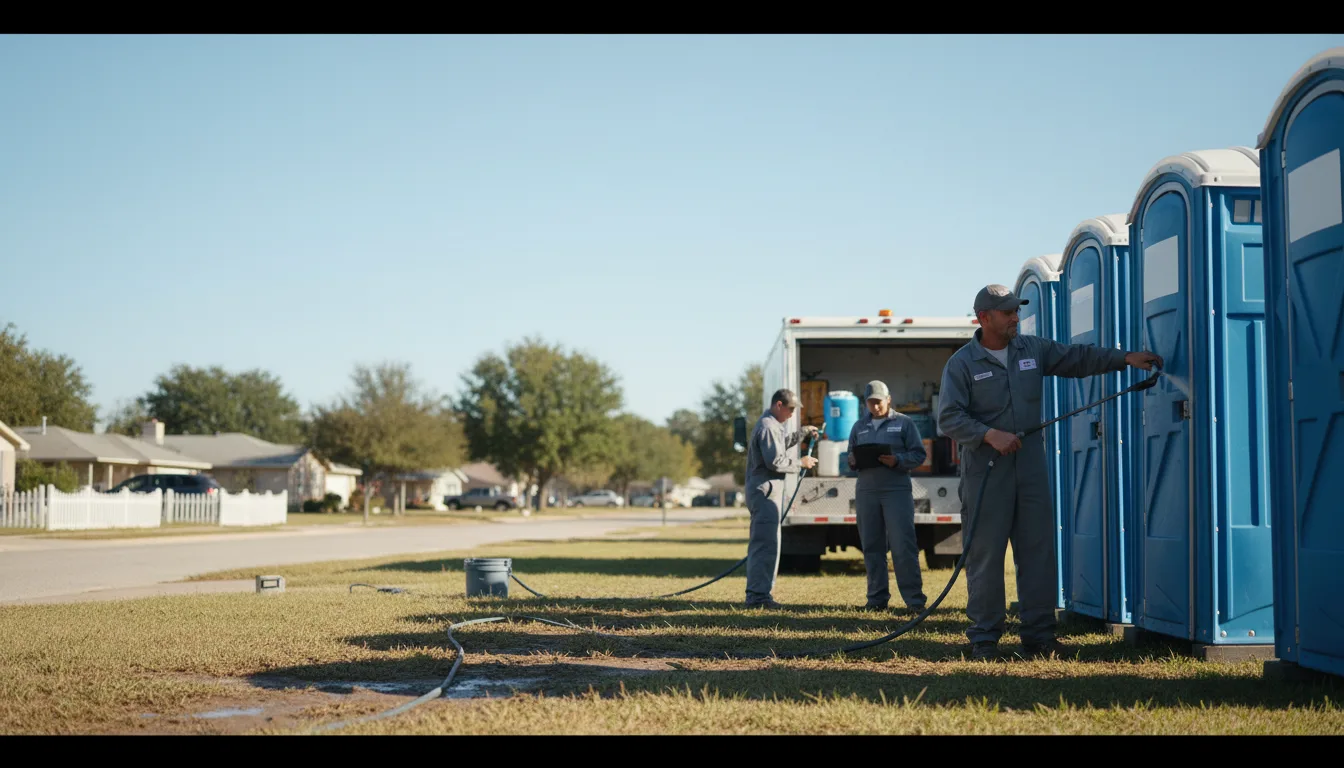 Long-Term Portable Toilet Rental in Fort Wayne, IN near me